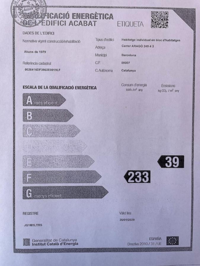 Apartamento Rambla Catalunya Barcelona Bagian luar foto