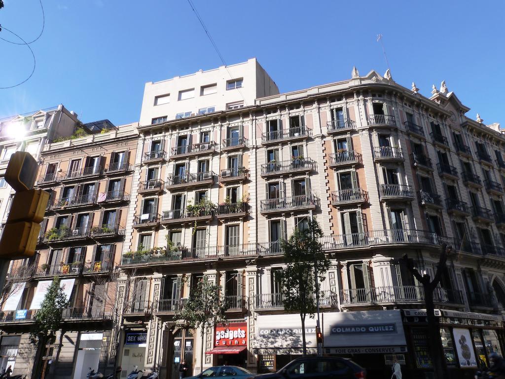 Apartamento Rambla Catalunya Barcelona Bagian luar foto