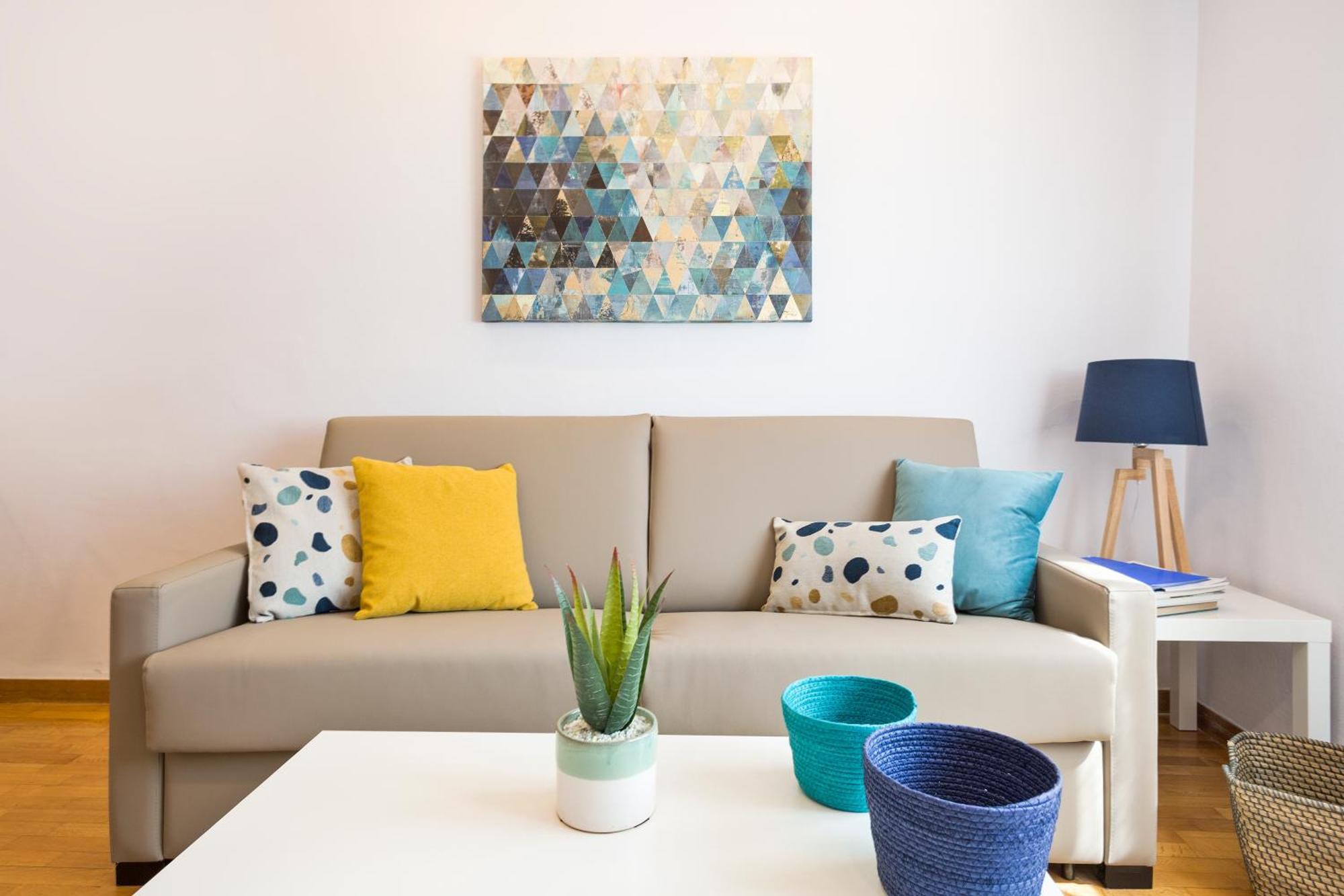 Apartamento Rambla Catalunya Barcelona Bagian luar foto