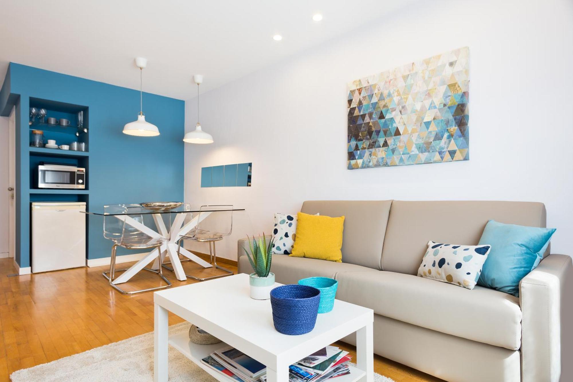 Apartamento Rambla Catalunya Barcelona Bagian luar foto